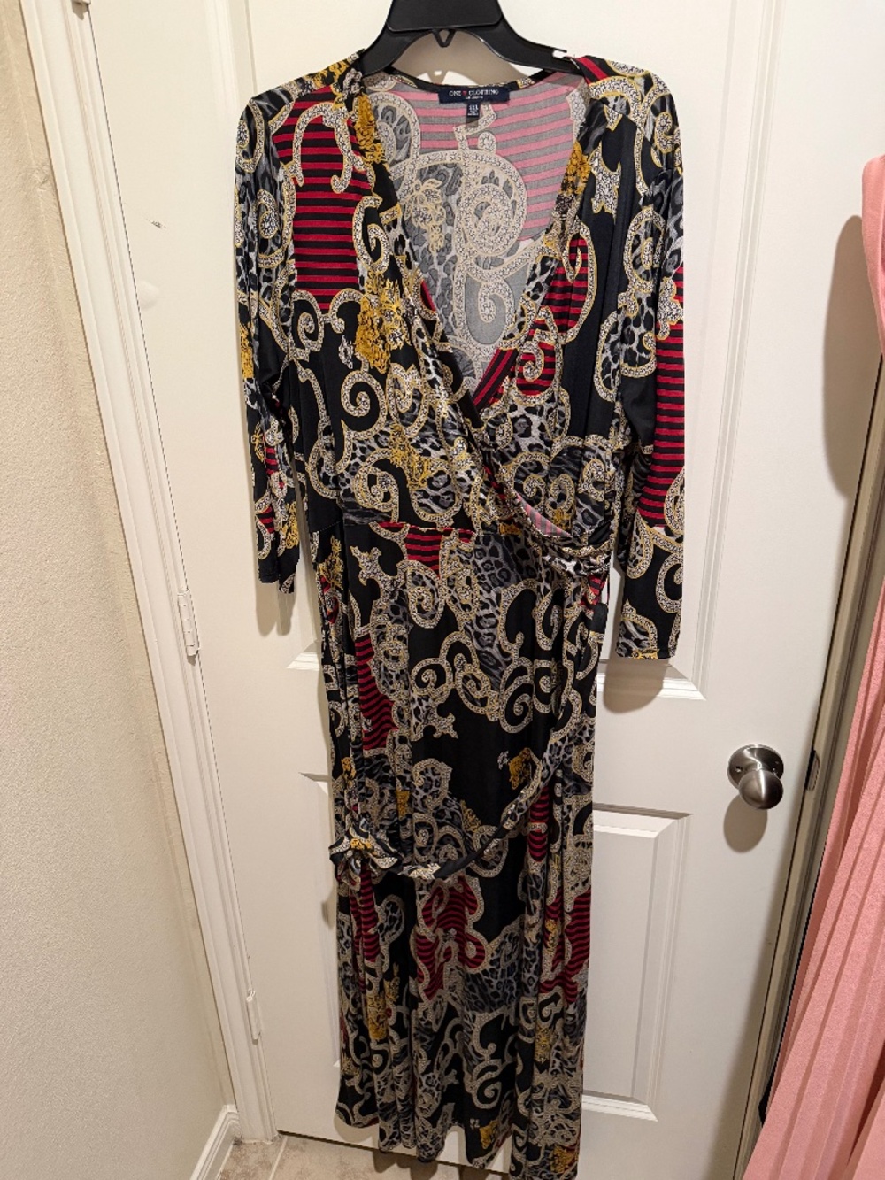 Ladies wrap top dress